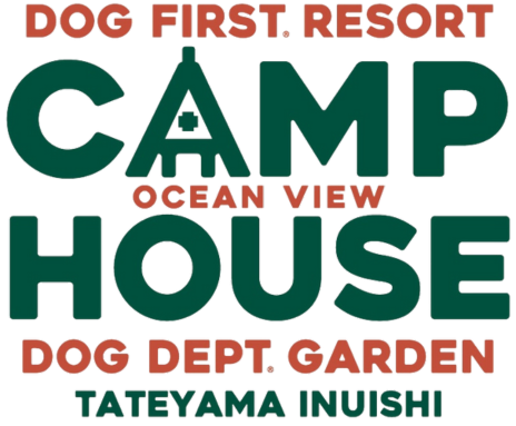 THE DOG DEPT GARDEN RESORT THE FOREST OCEAN VIEW 館山ロゴ