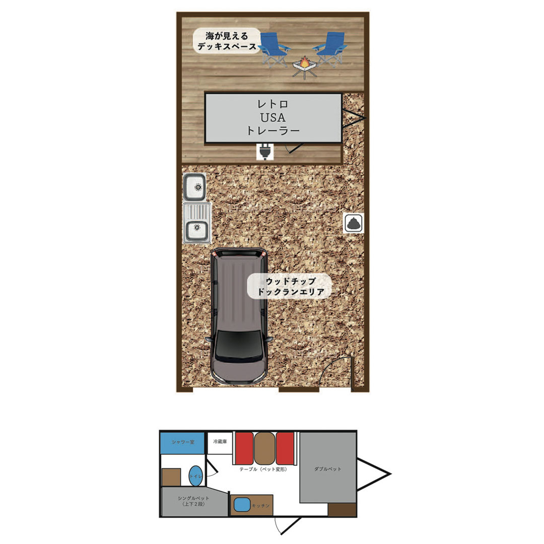 THE OCEAN 安房白浜 | THE DOG DEPT GARDEN RESORT 南房総 トレイラー
