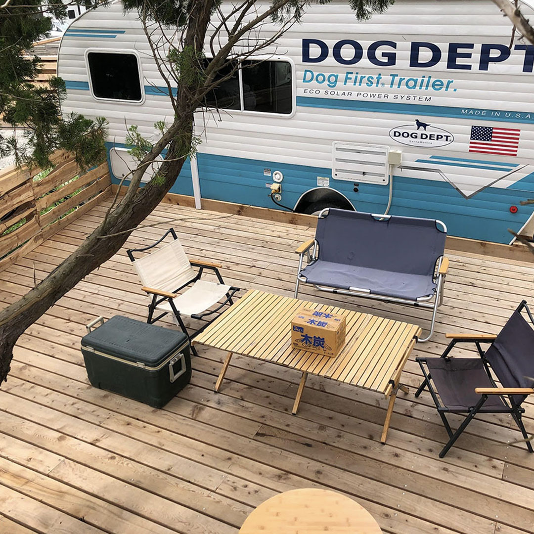 THE OCEAN 安房白浜 | THE DOG DEPT GARDEN RESORT 南房総 トレイラー