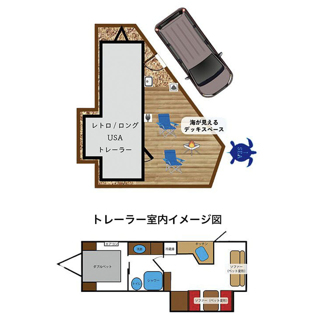 THE OCEAN 安房白浜 | THE DOG DEPT GARDEN RESORT 南房総 トレイラー