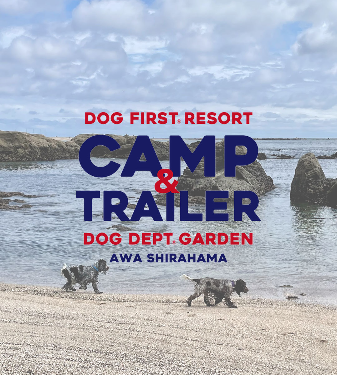 THE DOG DEPT GARDEN RESORT THE OCEAN 安房白浜